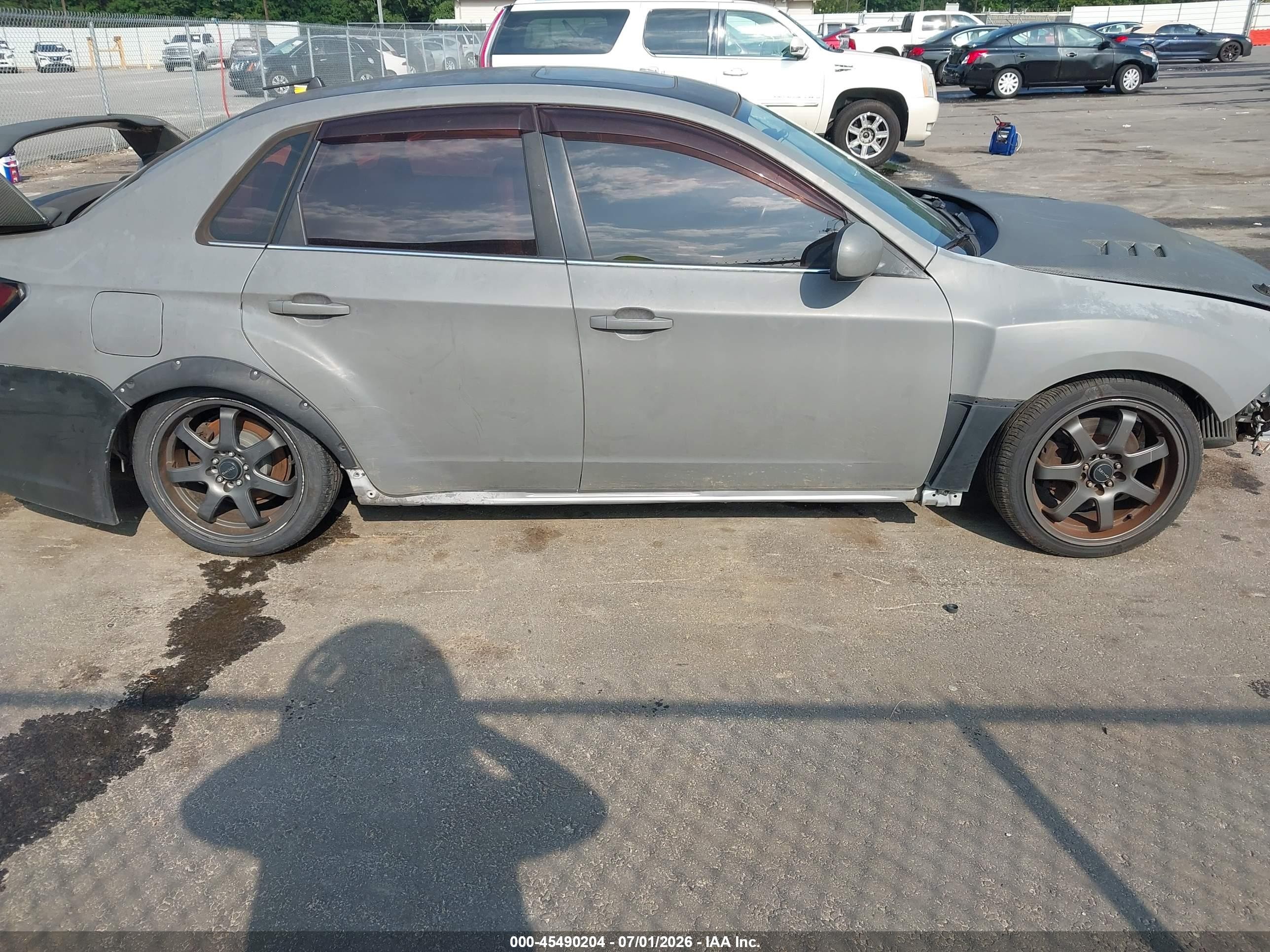 2014 Subaru Impreza Wrx Limited Gray vin: JF1GV7F6XEG012617