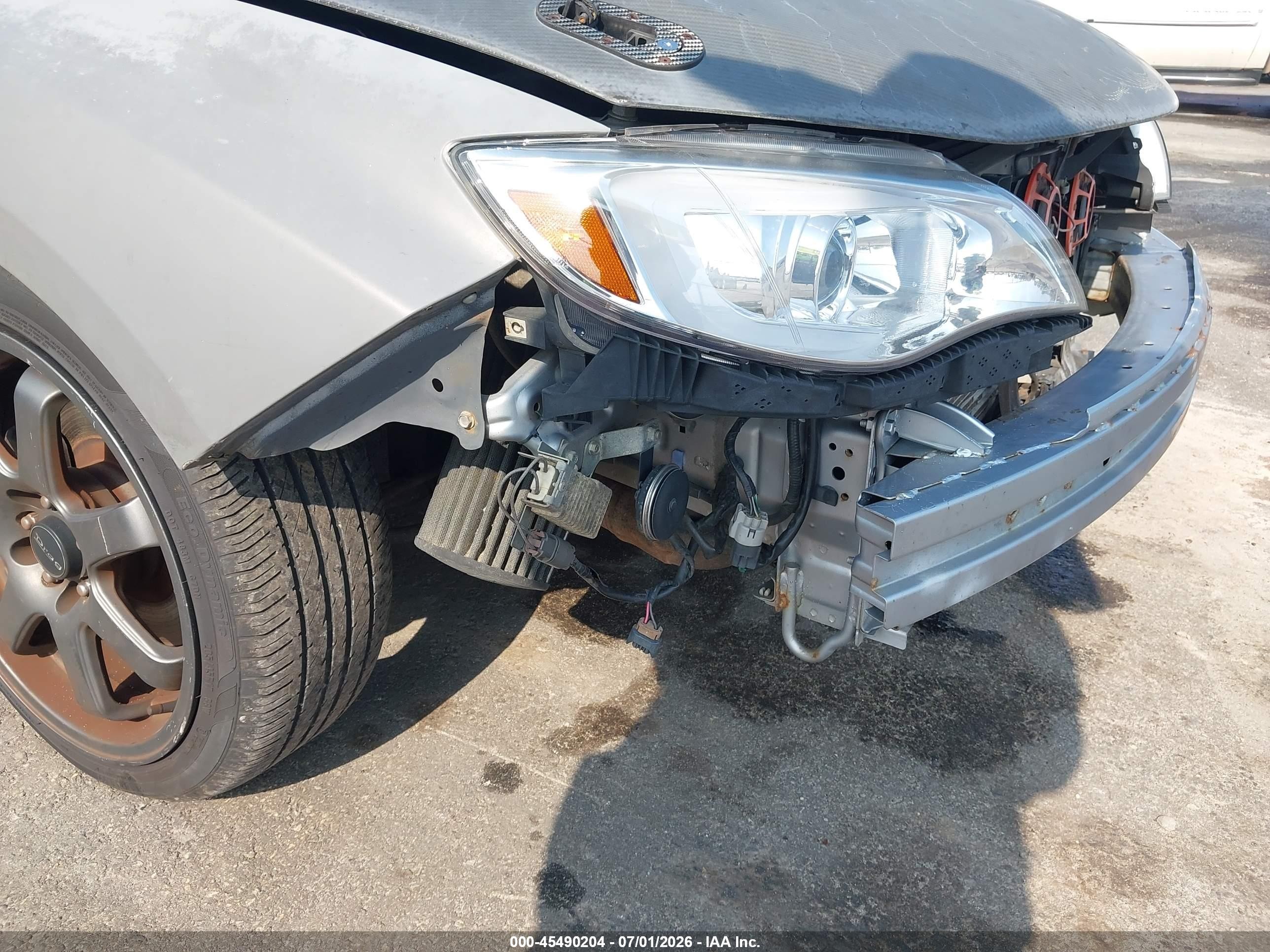 2014 Subaru Impreza Wrx Limited Gray vin: JF1GV7F6XEG012617