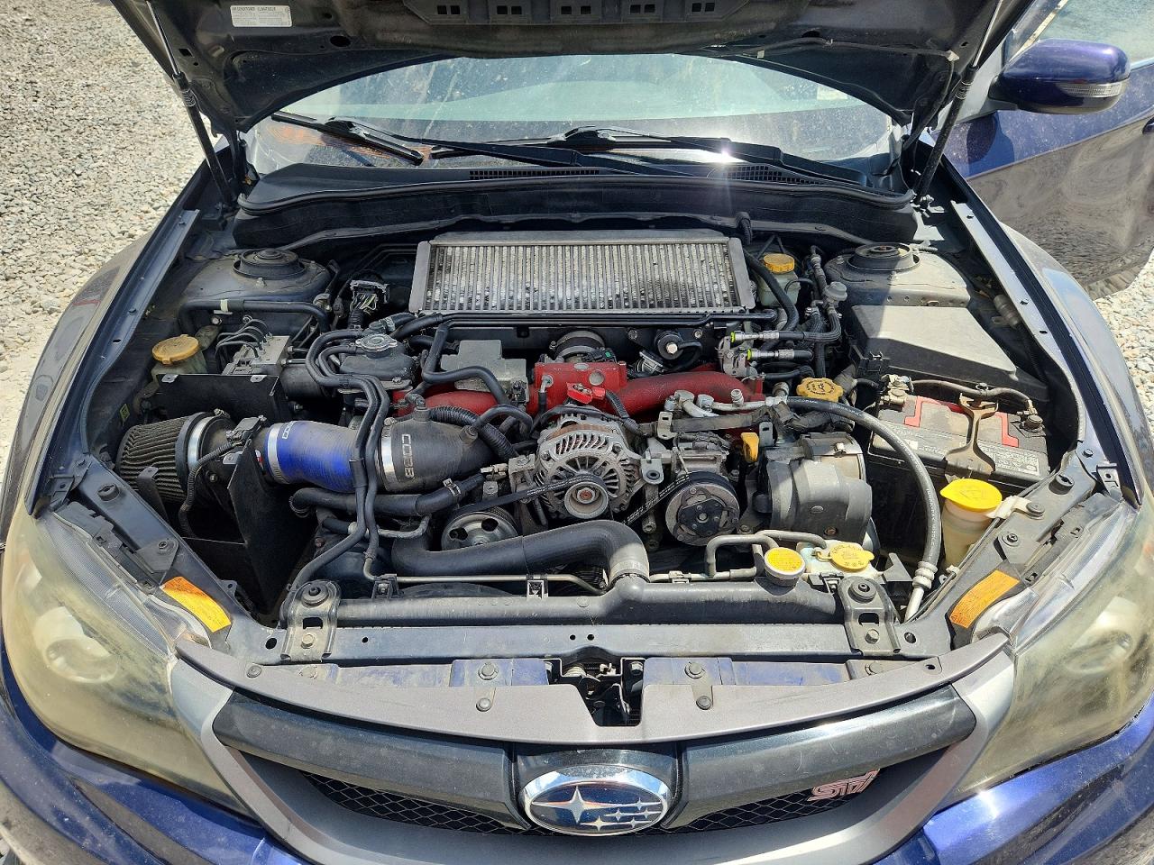 2011 Subaru Impreza Wrx Sti Blue vin: JF1GV8J60BL516531