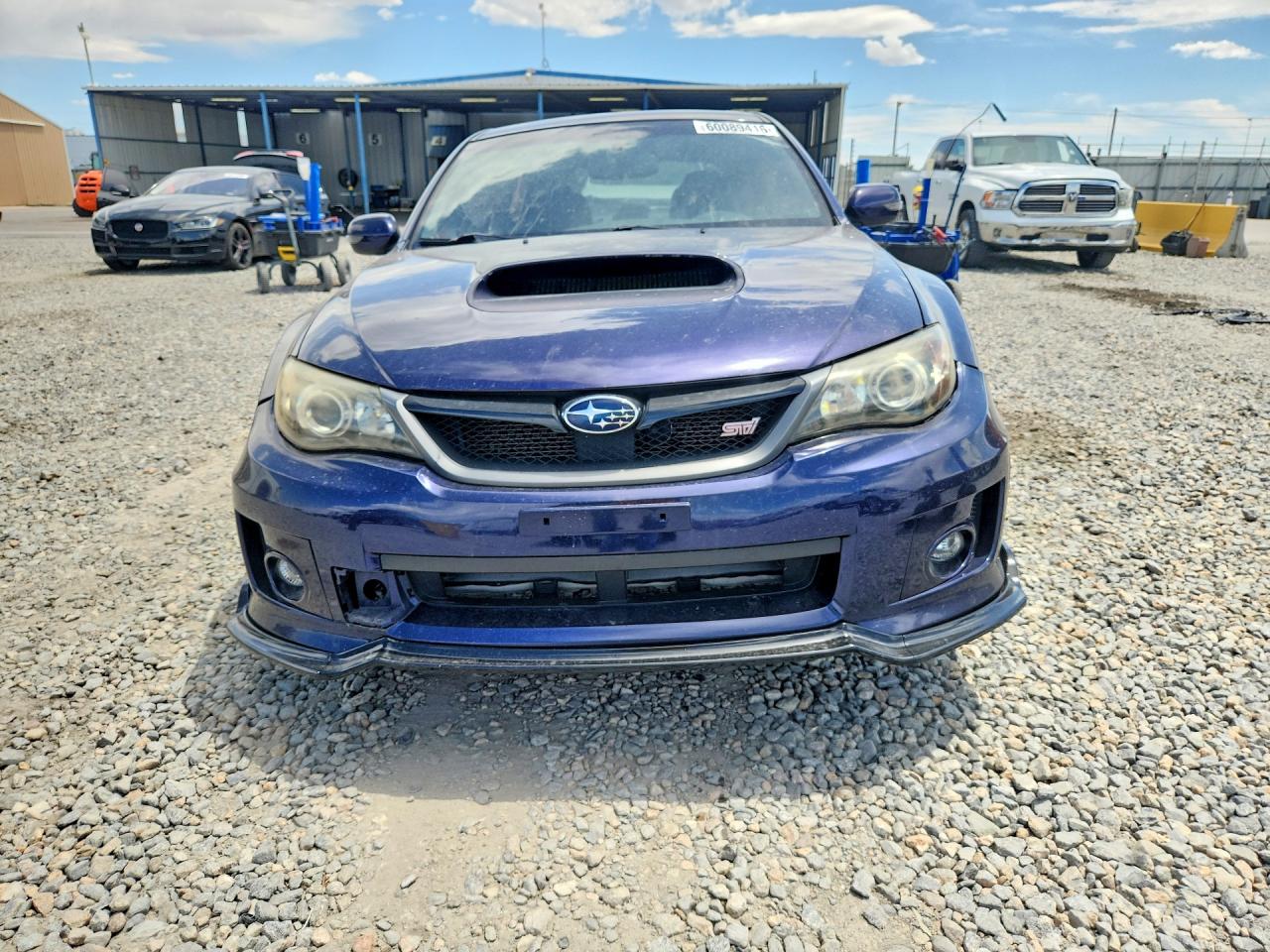 2011 Subaru Impreza Wrx Sti Blue vin: JF1GV8J60BL516531