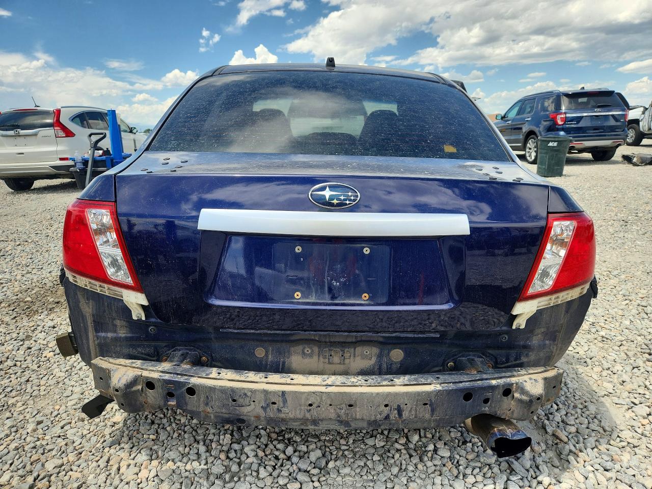2011 Subaru Impreza Wrx Sti Blue vin: JF1GV8J60BL516531