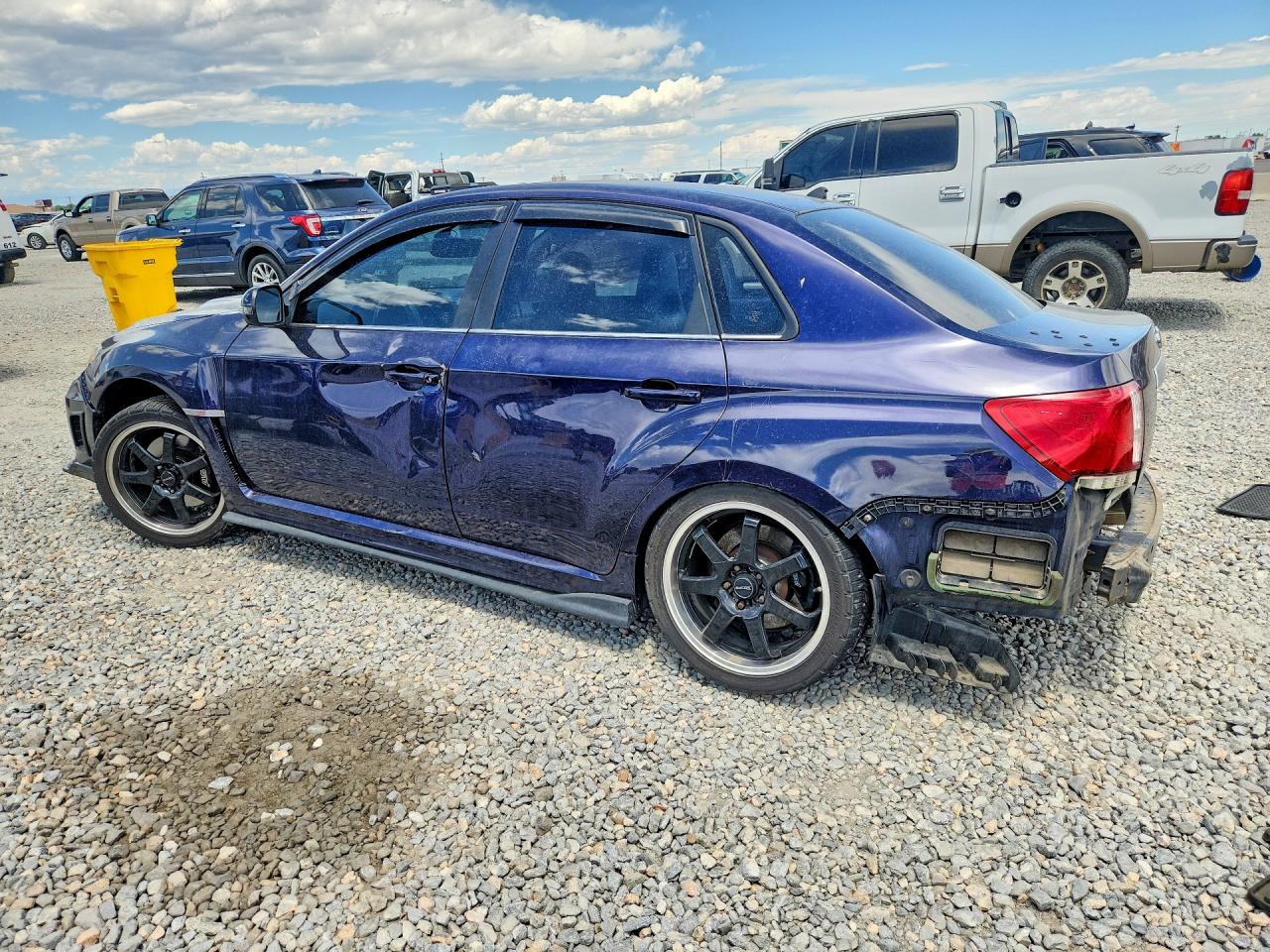 2011 Subaru Impreza Wrx Sti Blue vin: JF1GV8J60BL516531