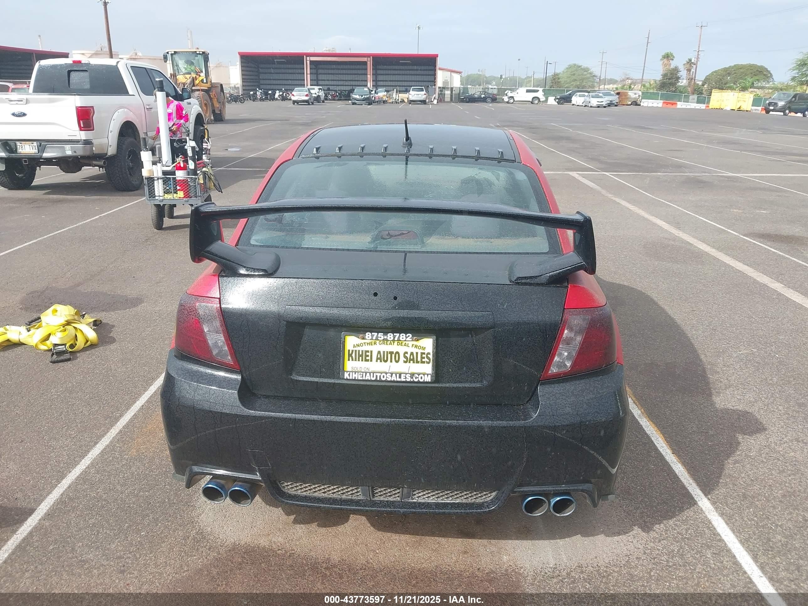 2014 Subaru Impreza Wrx Sti Красный vin: JF1GV8J60EL015997