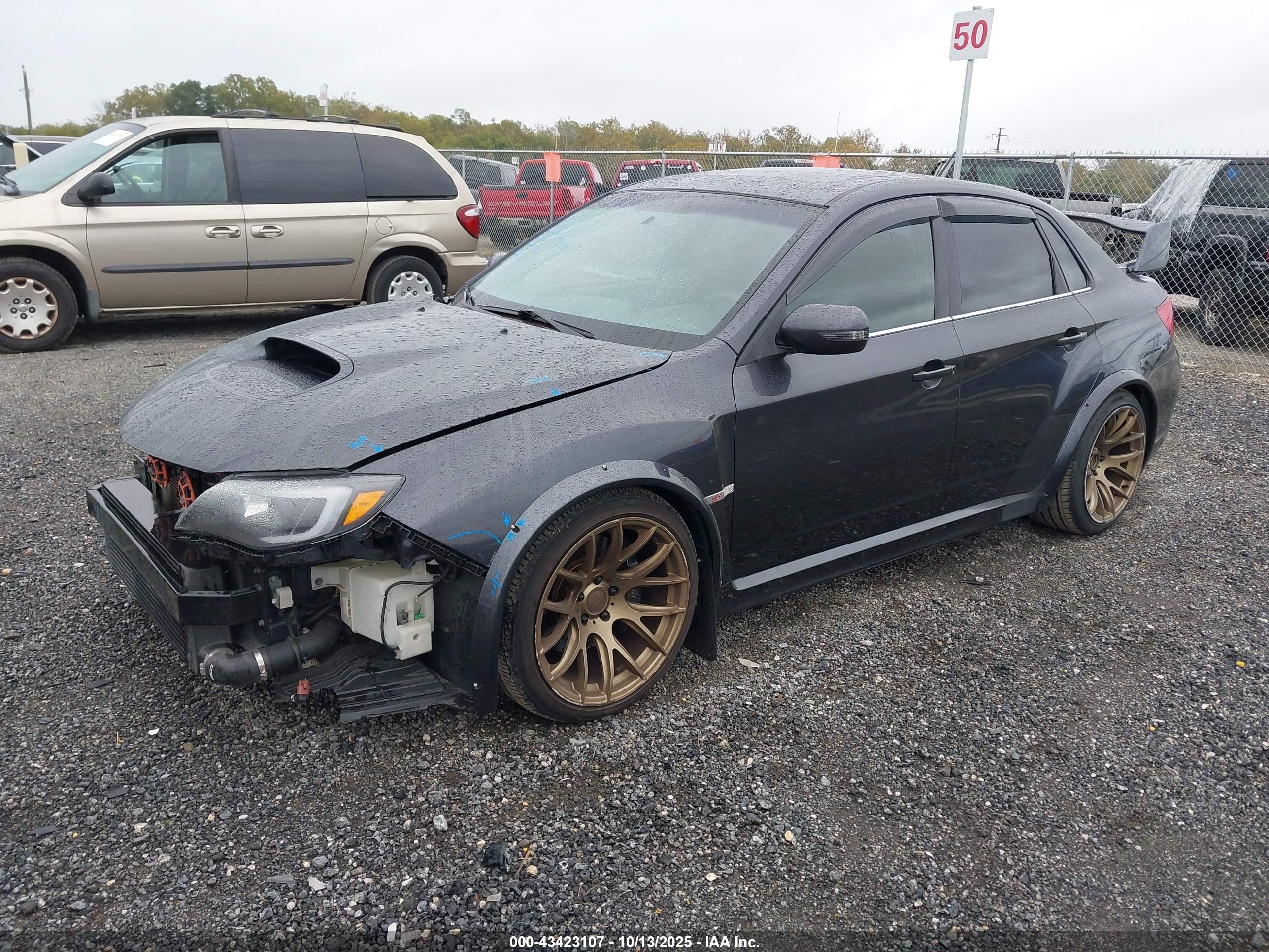 2014 Subaru Impreza Wrx Sti Limited Silver vin: JF1GV8J62EL004791