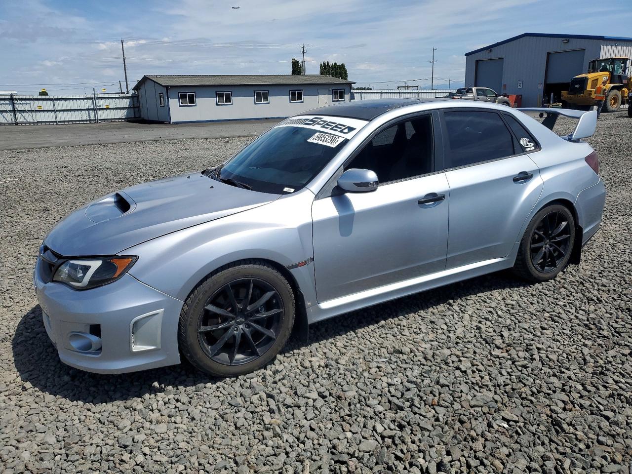 2014 Subaru Impreza Wrx Sti Silver vin: JF1GV8J62EL011319