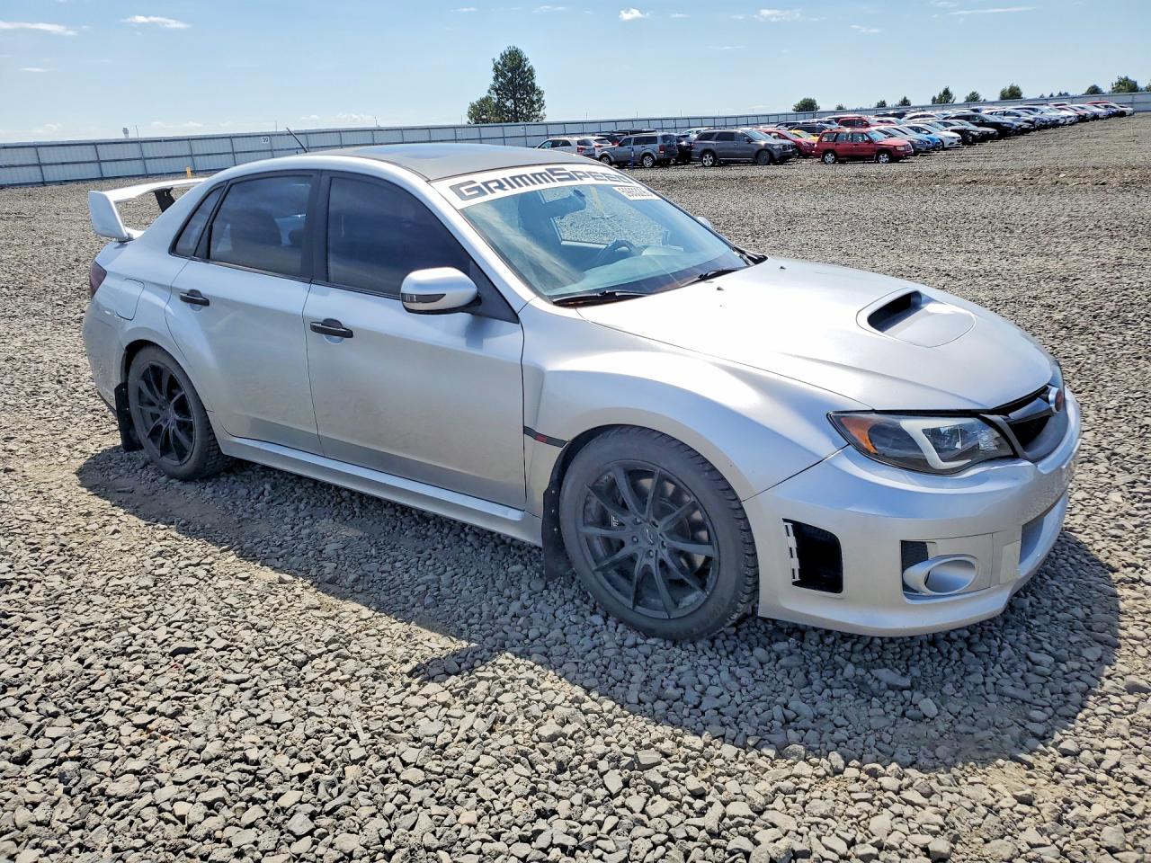 2014 Subaru Impreza Wrx Sti Silver vin: JF1GV8J62EL011319