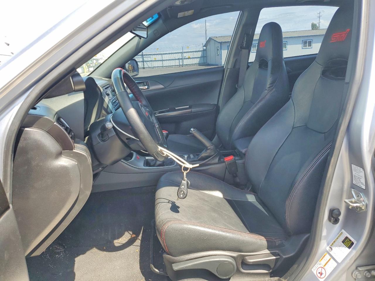 2014 Subaru Impreza Wrx Sti Silver vin: JF1GV8J62EL011319