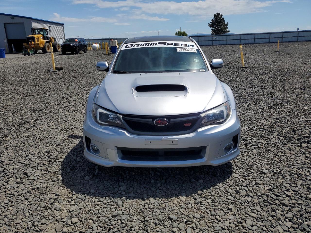 2014 Subaru Impreza Wrx Sti Silver vin: JF1GV8J62EL011319