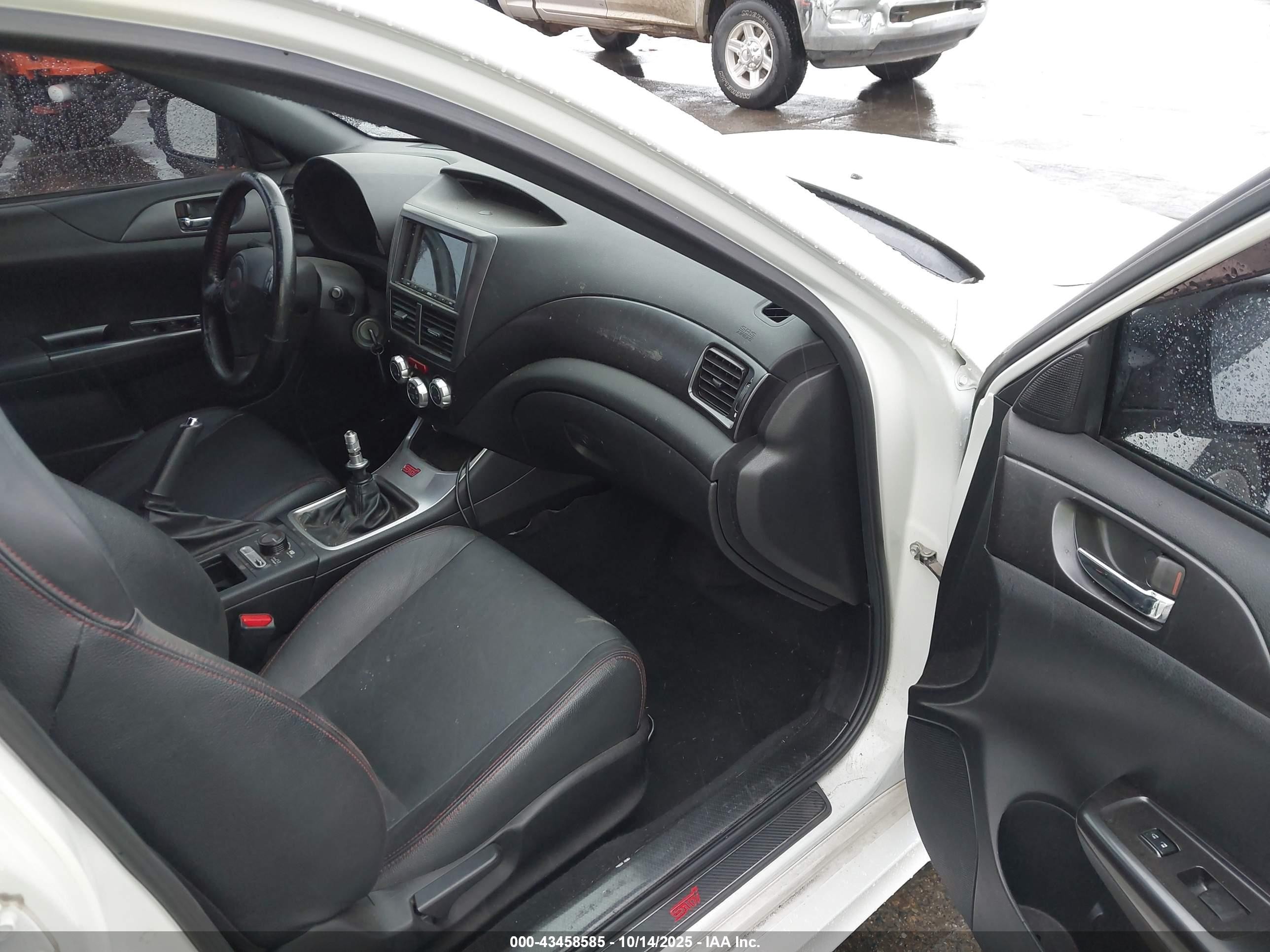 2014 Subaru Impreza Wrx Sti Limited White vin: JF1GV8J62EL012633