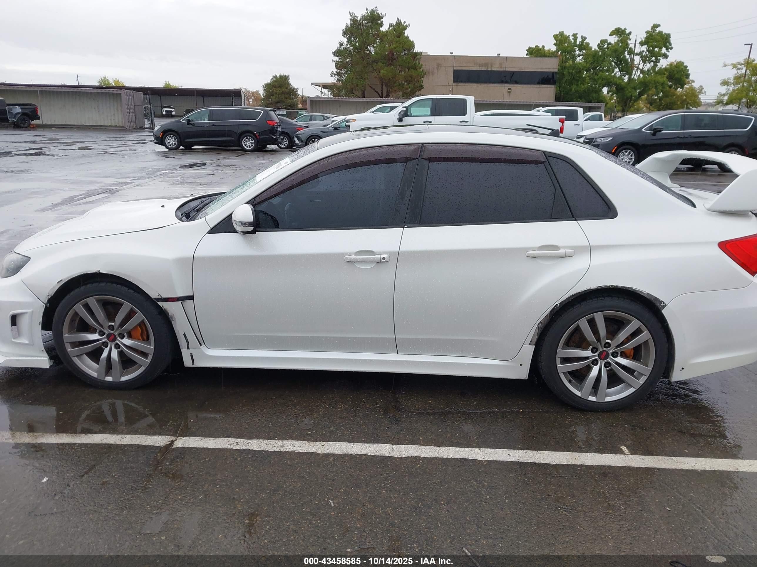 2014 Subaru Impreza Wrx Sti Limited White vin: JF1GV8J62EL012633