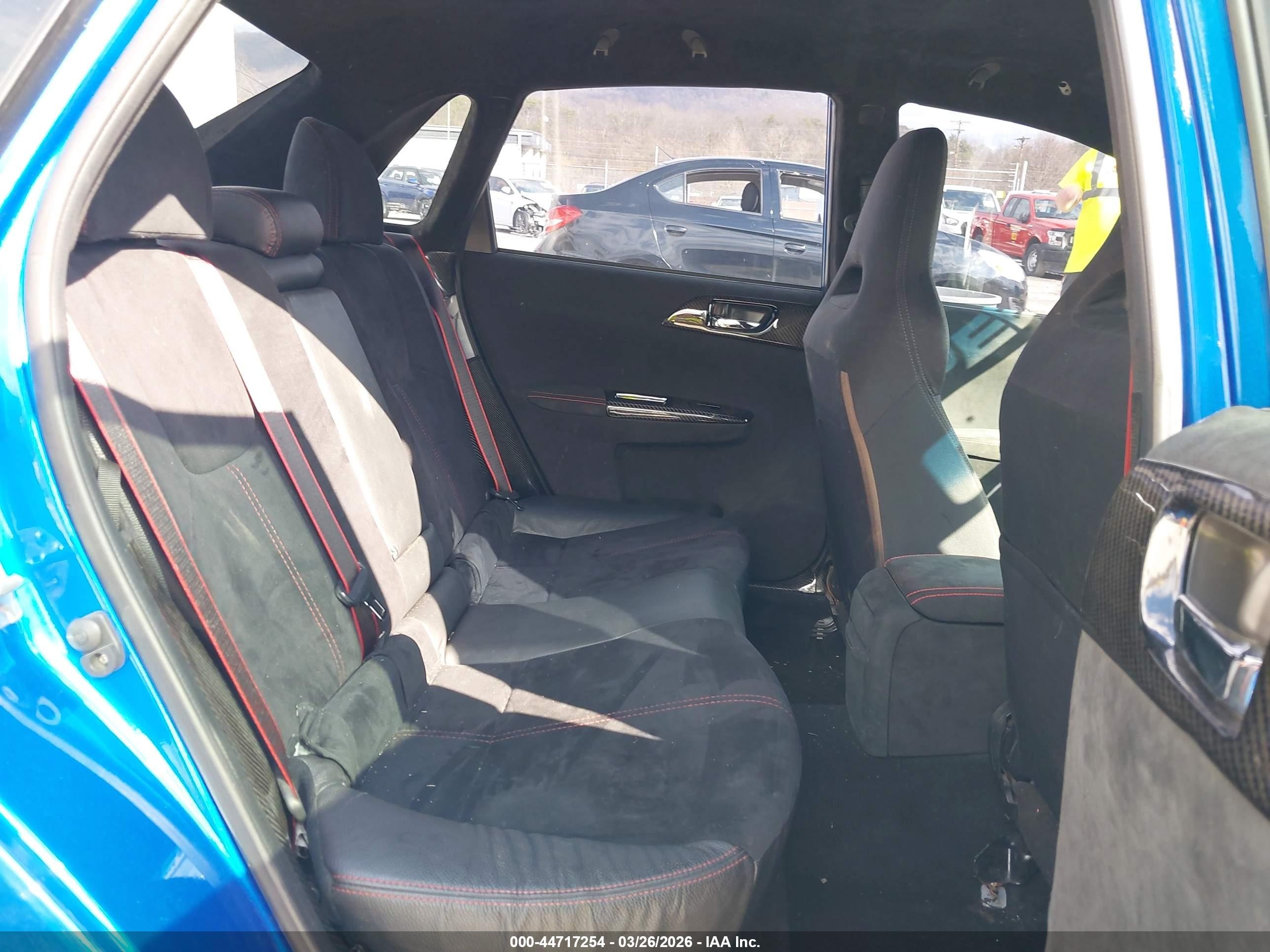 2013 Subaru Impreza Wrx Sti Blue vin: JF1GV8J63DL034655