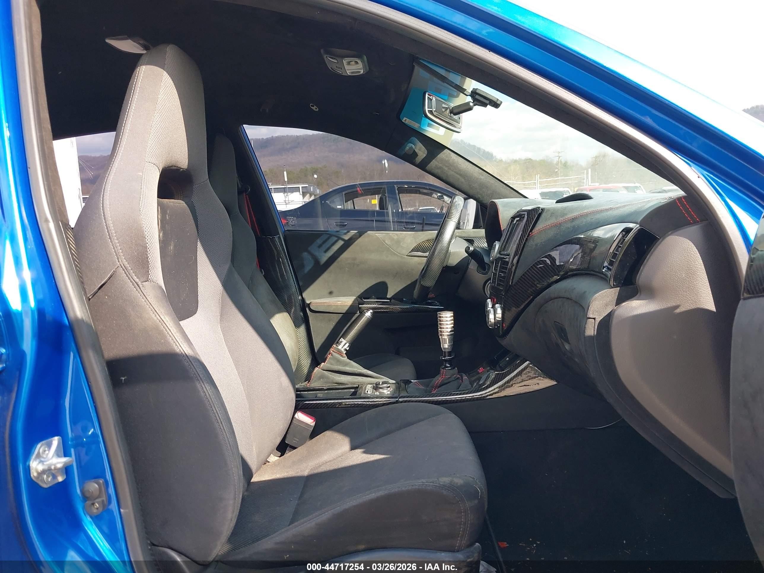 2013 Subaru Impreza Wrx Sti Blue vin: JF1GV8J63DL034655