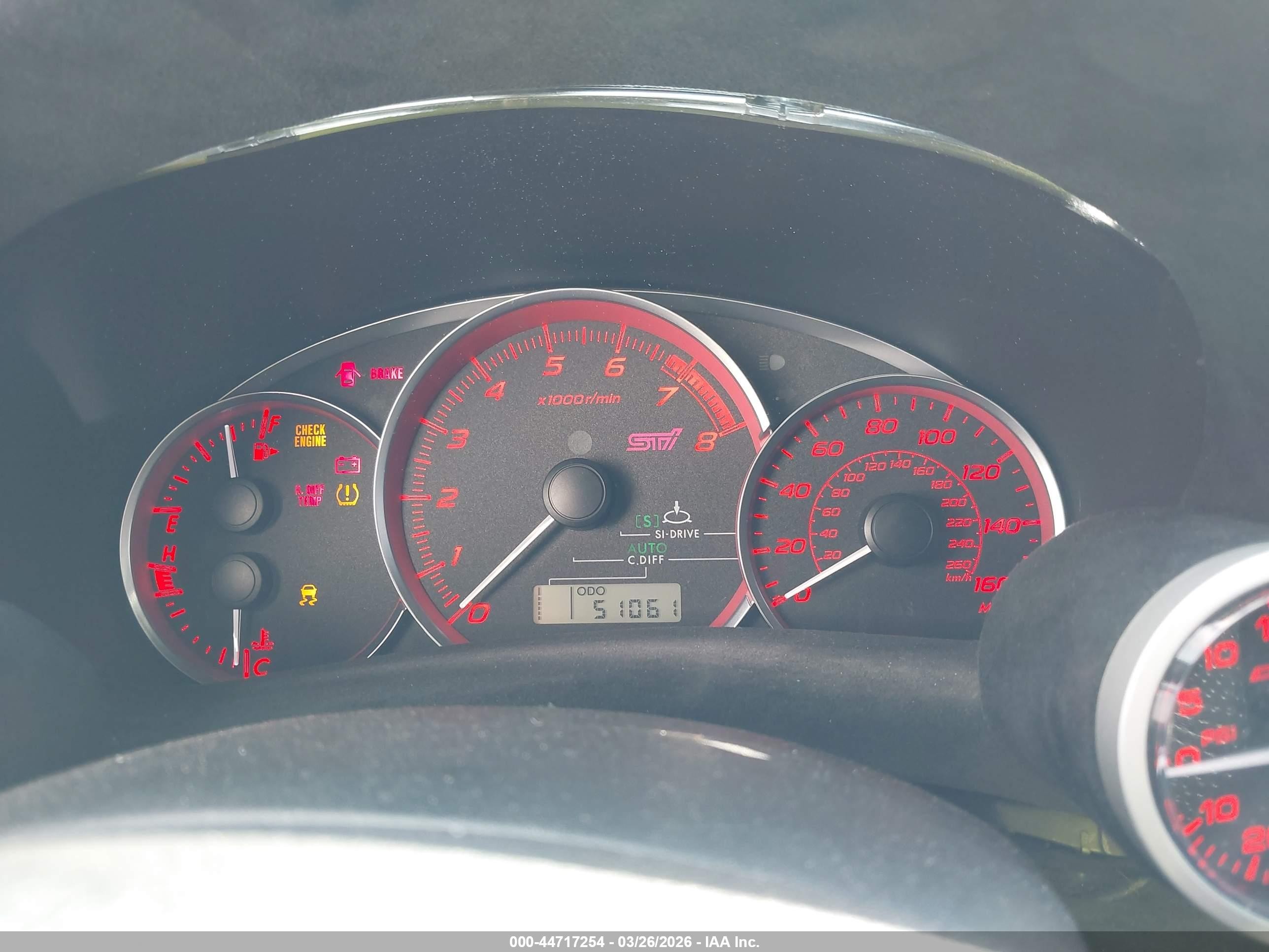 2013 Subaru Impreza Wrx Sti Blue vin: JF1GV8J63DL034655