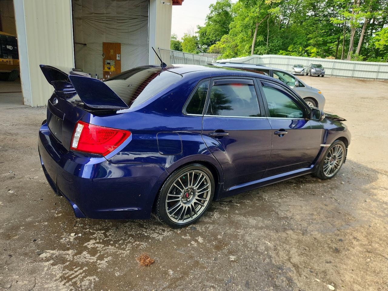 2012 Subaru Impreza Wrx Sti Blue vin: JF1GV8J64CL024585