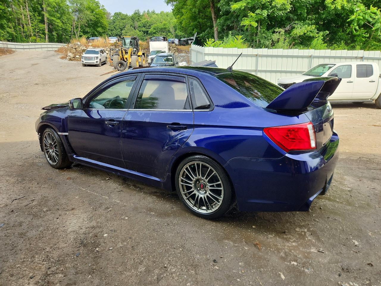 2012 Subaru Impreza Wrx Sti Blue vin: JF1GV8J64CL024585