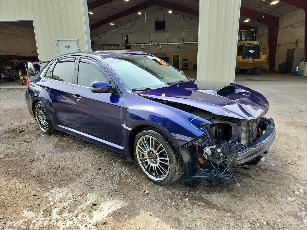 2012 Subaru Impreza Wrx Sti Blue vin: JF1GV8J64CL024585
