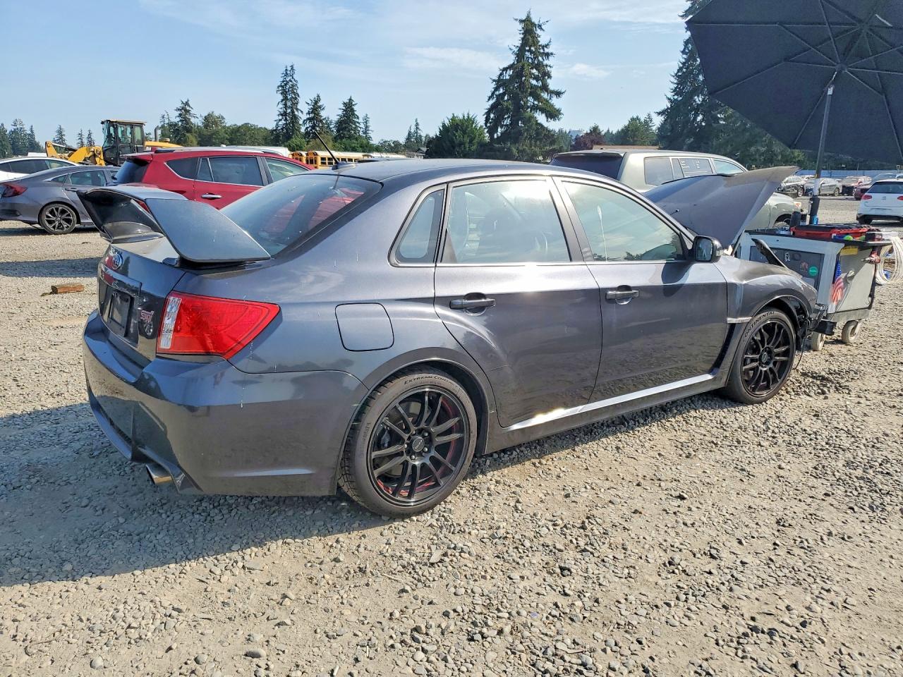 2013 Subaru Impreza Wrx Sti Black vin: JF1GV8J64DL018318