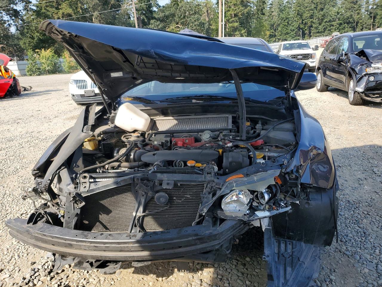 2013 Subaru Impreza Wrx Sti Black vin: JF1GV8J64DL018318