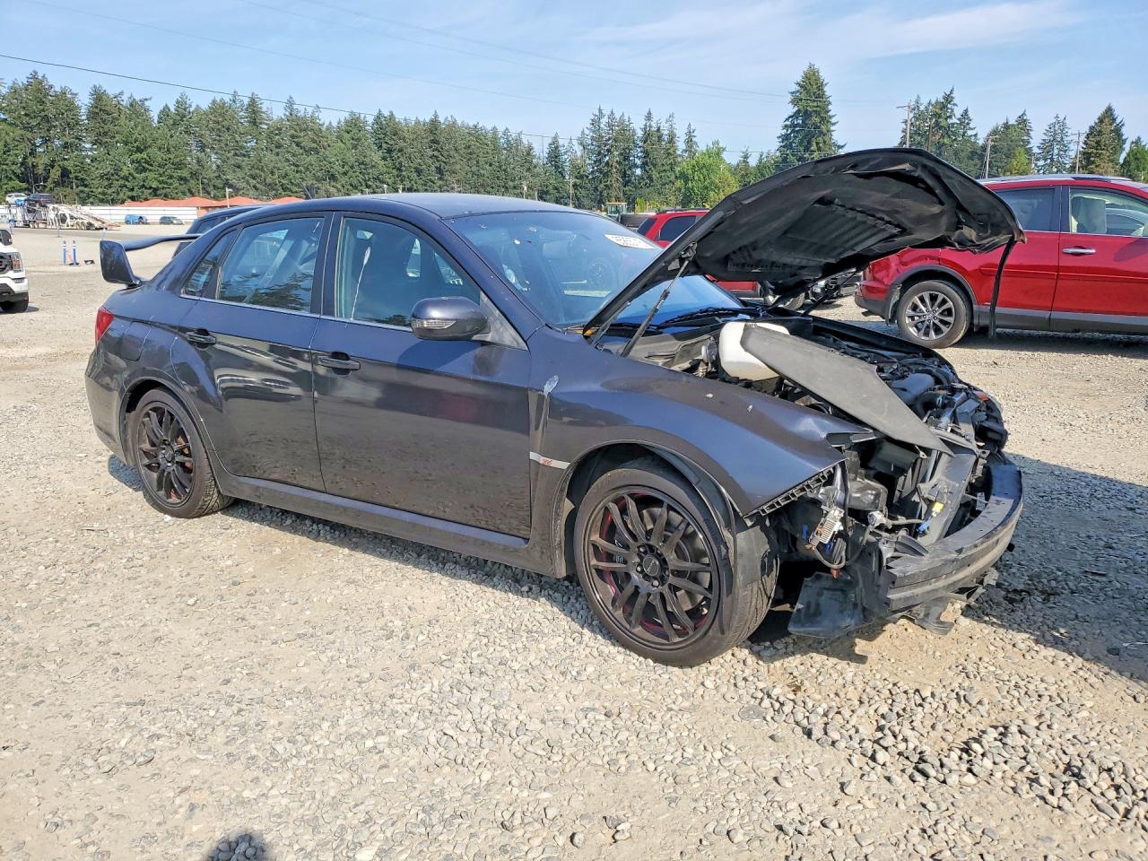 2013 Subaru Impreza Wrx Sti Black vin: JF1GV8J64DL018318