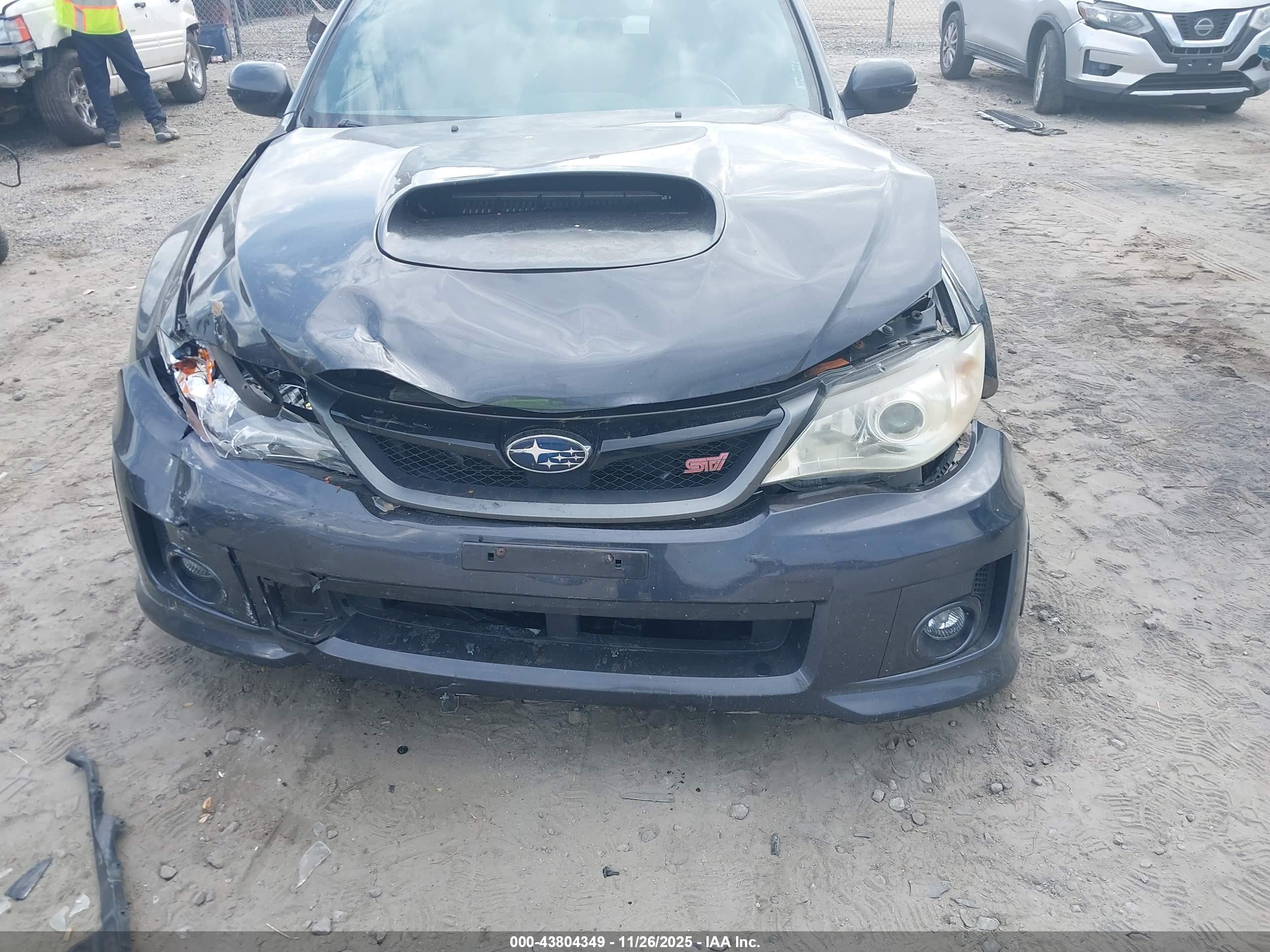 2012 Subaru Impreza Wrx Sti Limited Gray vin: JF1GV8J65CL002644