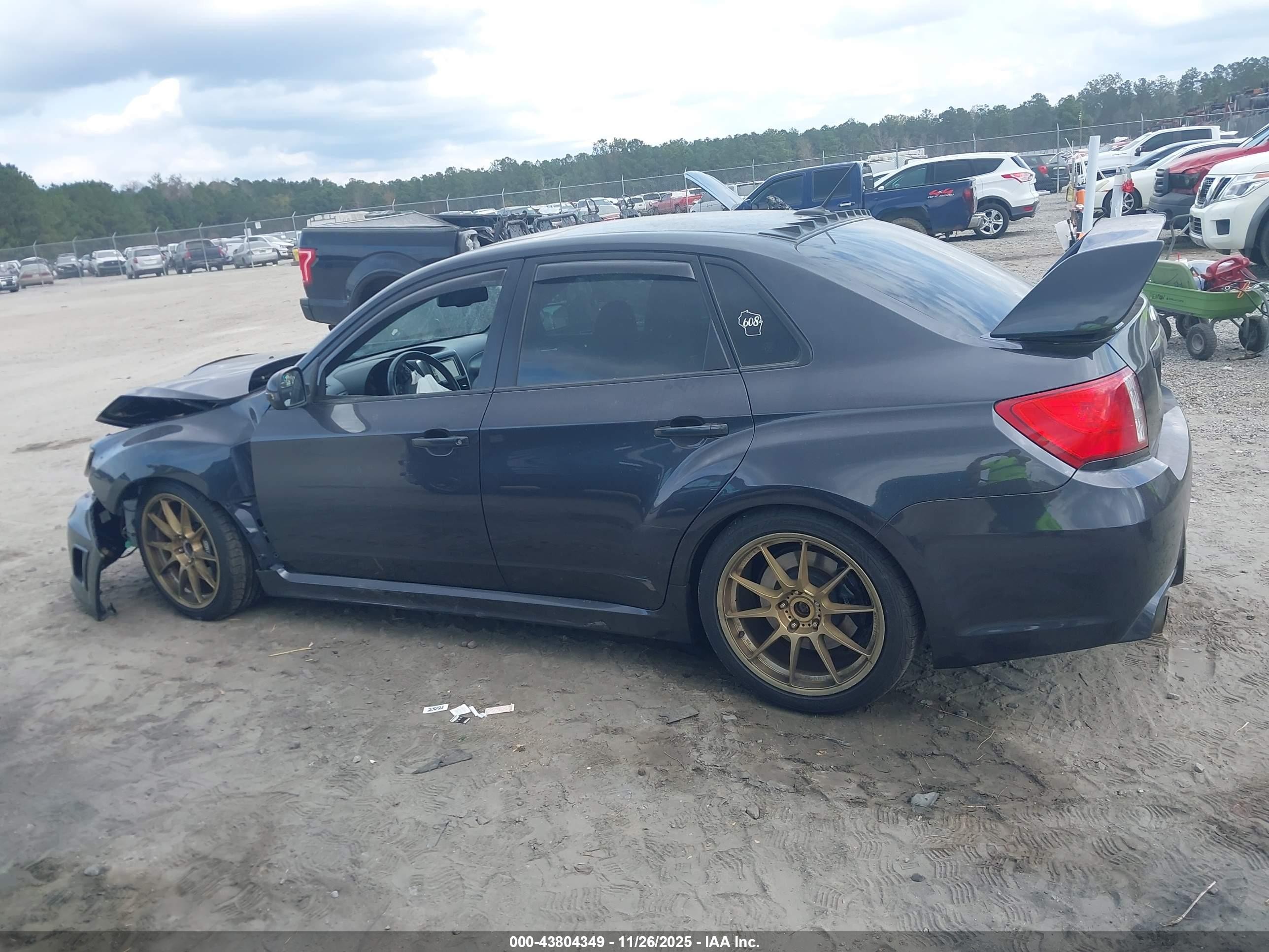 2012 Subaru Impreza Wrx Sti Limited Gray vin: JF1GV8J65CL002644