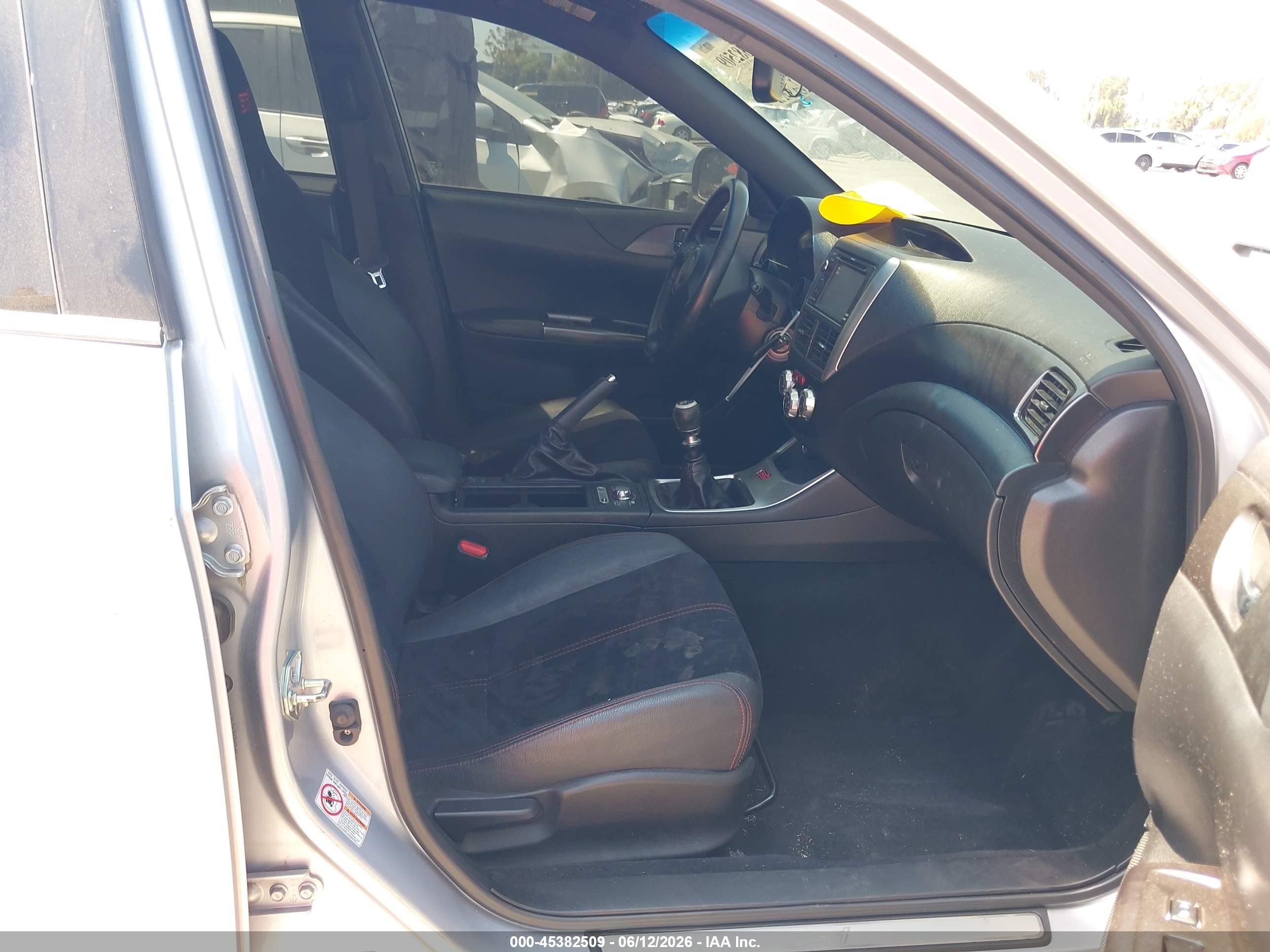 2014 Subaru Impreza Wrx Sti Silver vin: JF1GV8J65EL007913