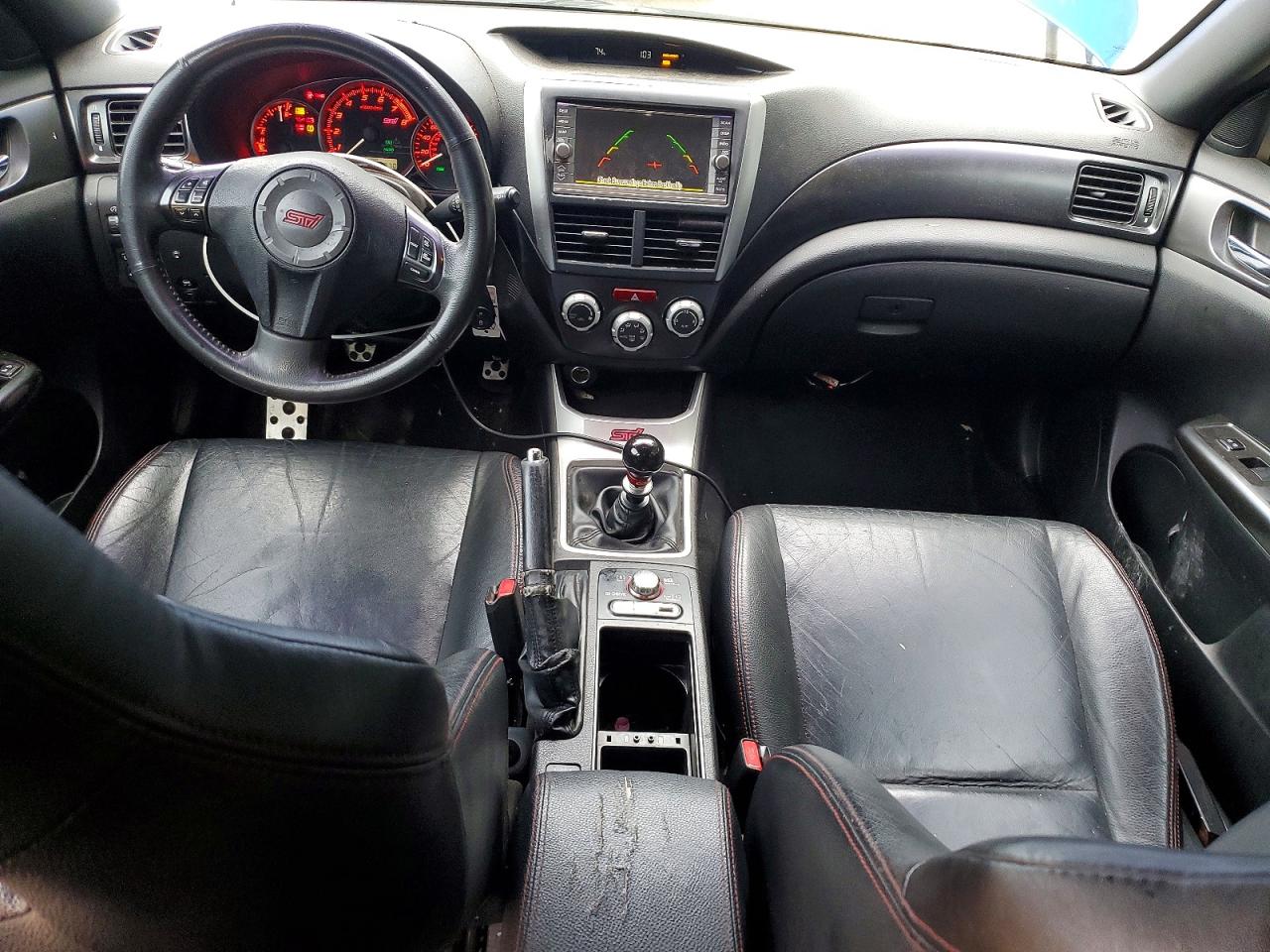 2011 Subaru Impreza Wrx Sti Blue vin: JF1GV8J66BL510734