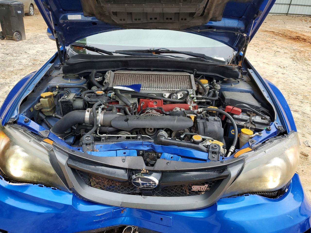 2011 Subaru Impreza Wrx Sti Blue vin: JF1GV8J66BL510734