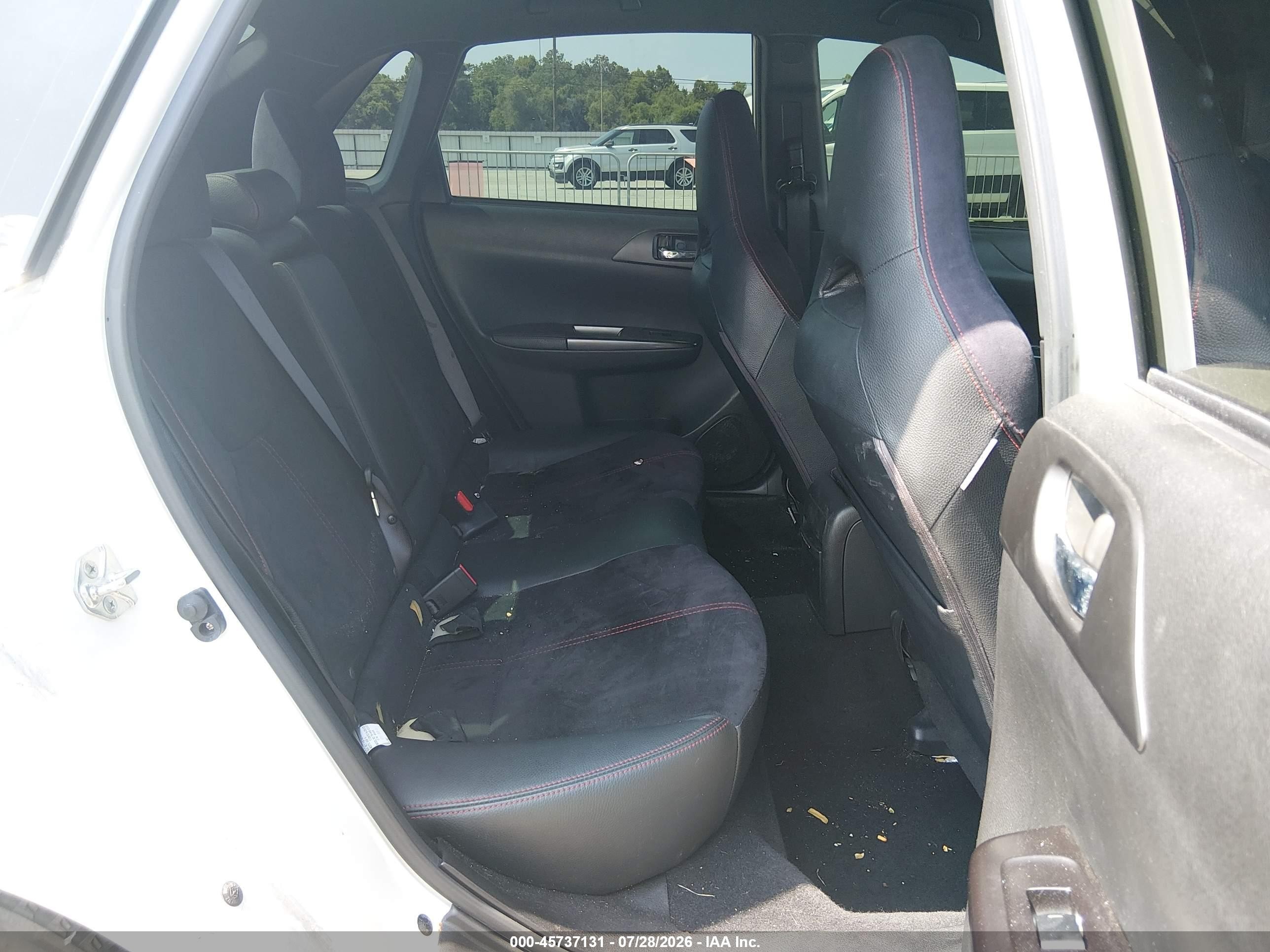 2014 Subaru Impreza Wrx Sti White vin: JF1GV8J66EL003952