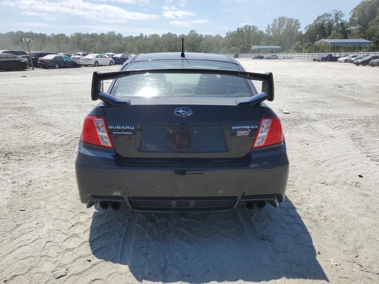 2012 Subaru Impreza Wrx Sti Black vin: JF1GV8J67CL003908