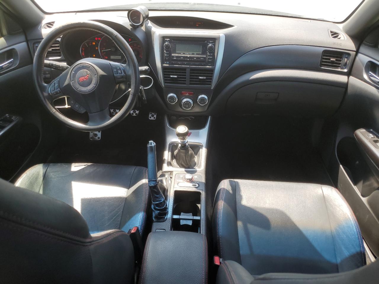 2012 Subaru Impreza Wrx Sti Black vin: JF1GV8J67CL003908