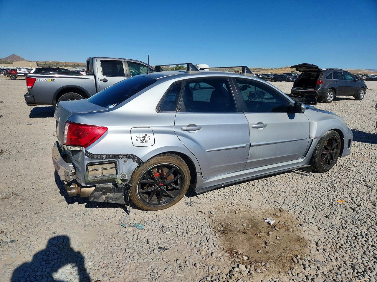2013 Subaru Impreza Wrx Sti Silver vin: JF1GV8J67DL023285