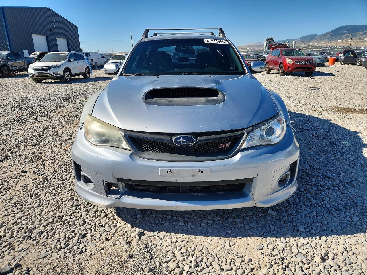 2013 Subaru Impreza Wrx Sti Silver vin: JF1GV8J67DL023285