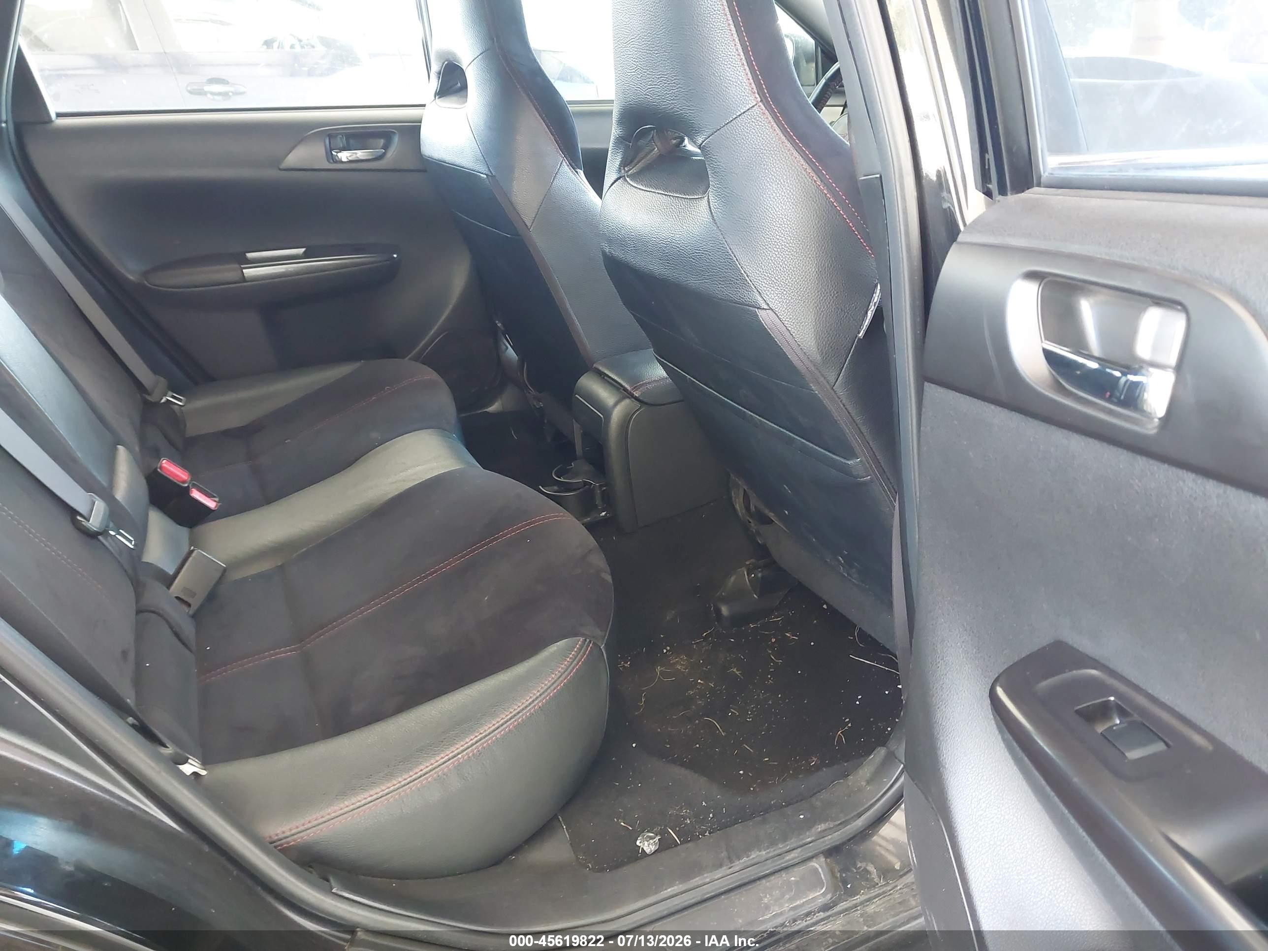 2014 Subaru Impreza Wrx Sti Черный vin: JF1GV8J67EL006391