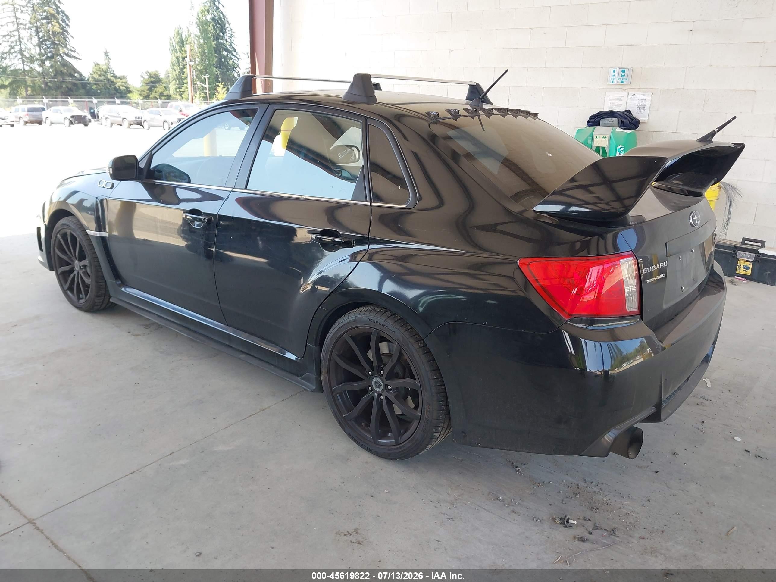 2014 Subaru Impreza Wrx Sti Черный vin: JF1GV8J67EL006391
