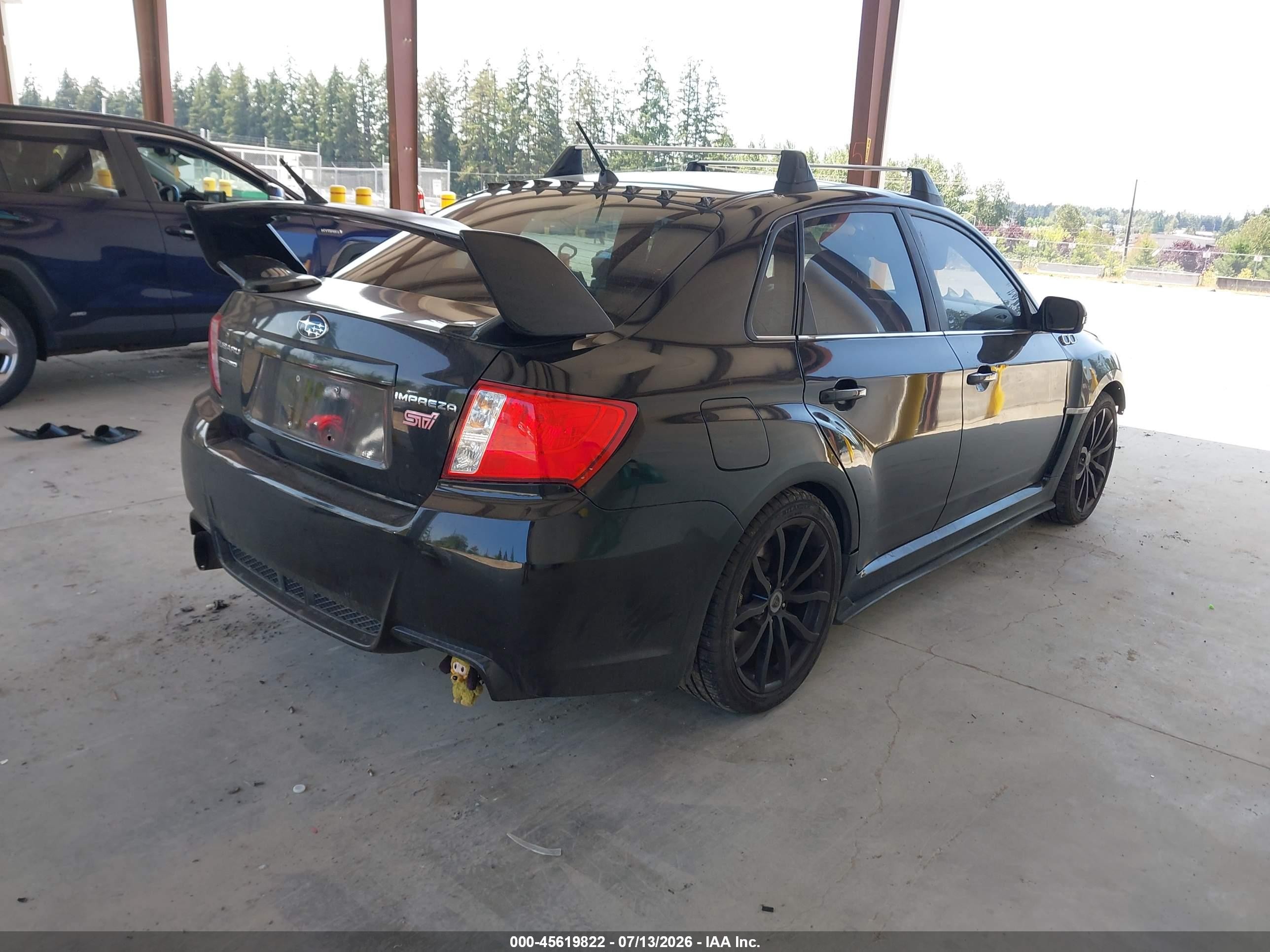 2014 Subaru Impreza Wrx Sti Черный vin: JF1GV8J67EL006391