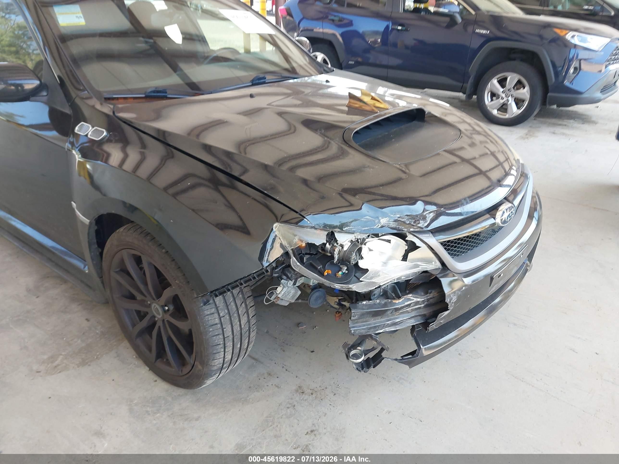 2014 Subaru Impreza Wrx Sti Черный vin: JF1GV8J67EL006391