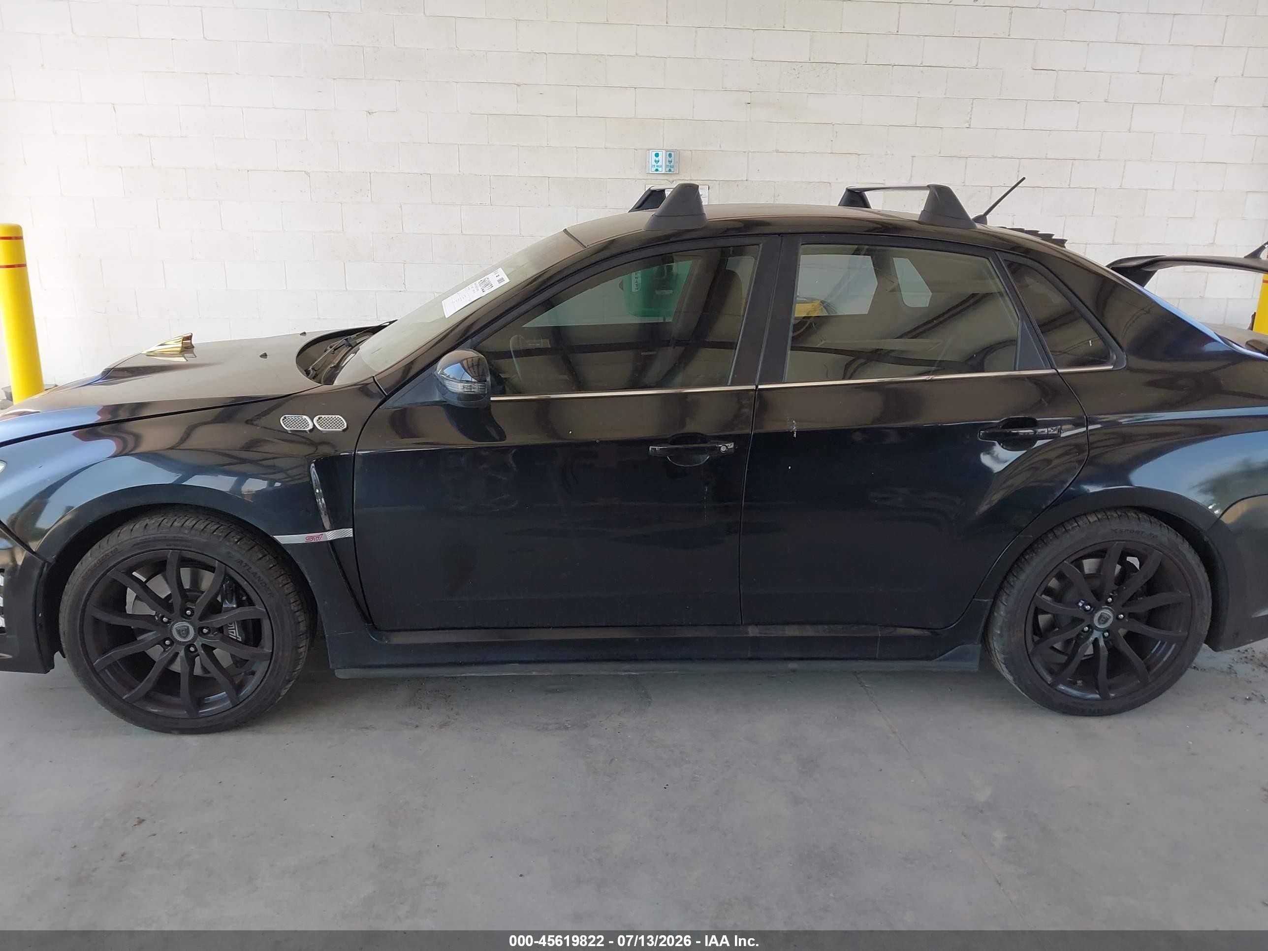 2014 Subaru Impreza Wrx Sti Черный vin: JF1GV8J67EL006391