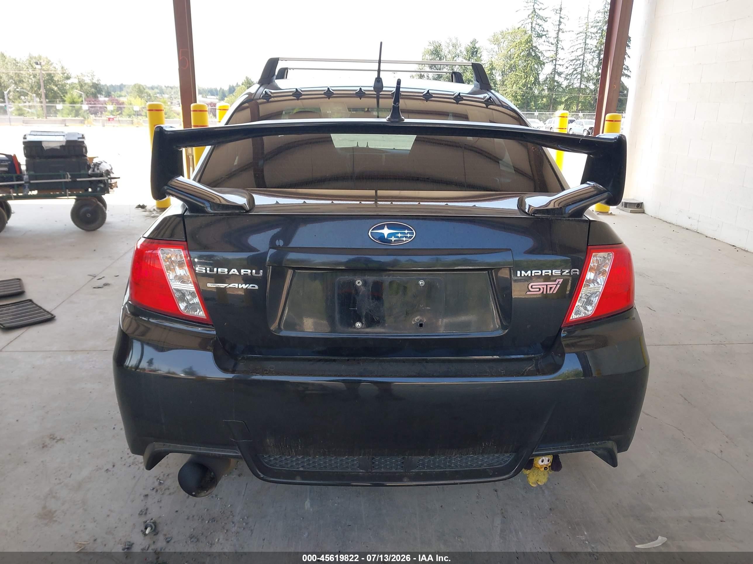 2014 Subaru Impreza Wrx Sti Черный vin: JF1GV8J67EL006391