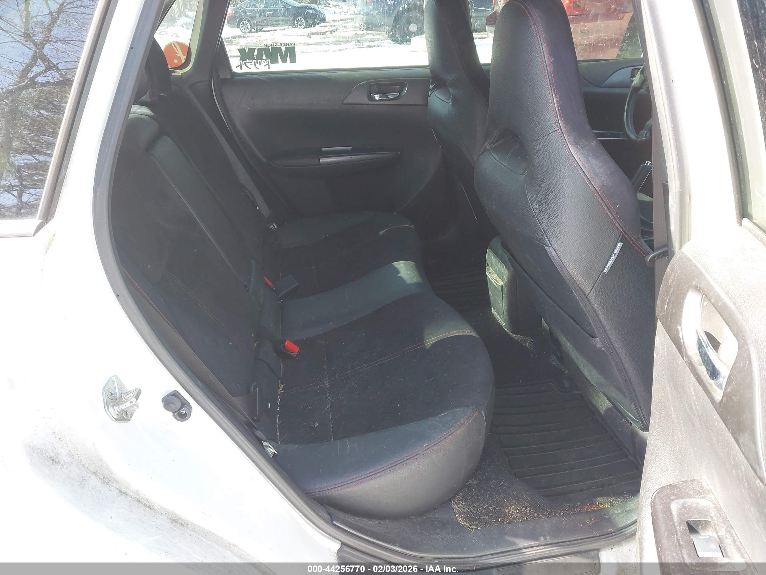 2014 Subaru Impreza Wrx Sti Белый vin: JF1GV8J67EL013826