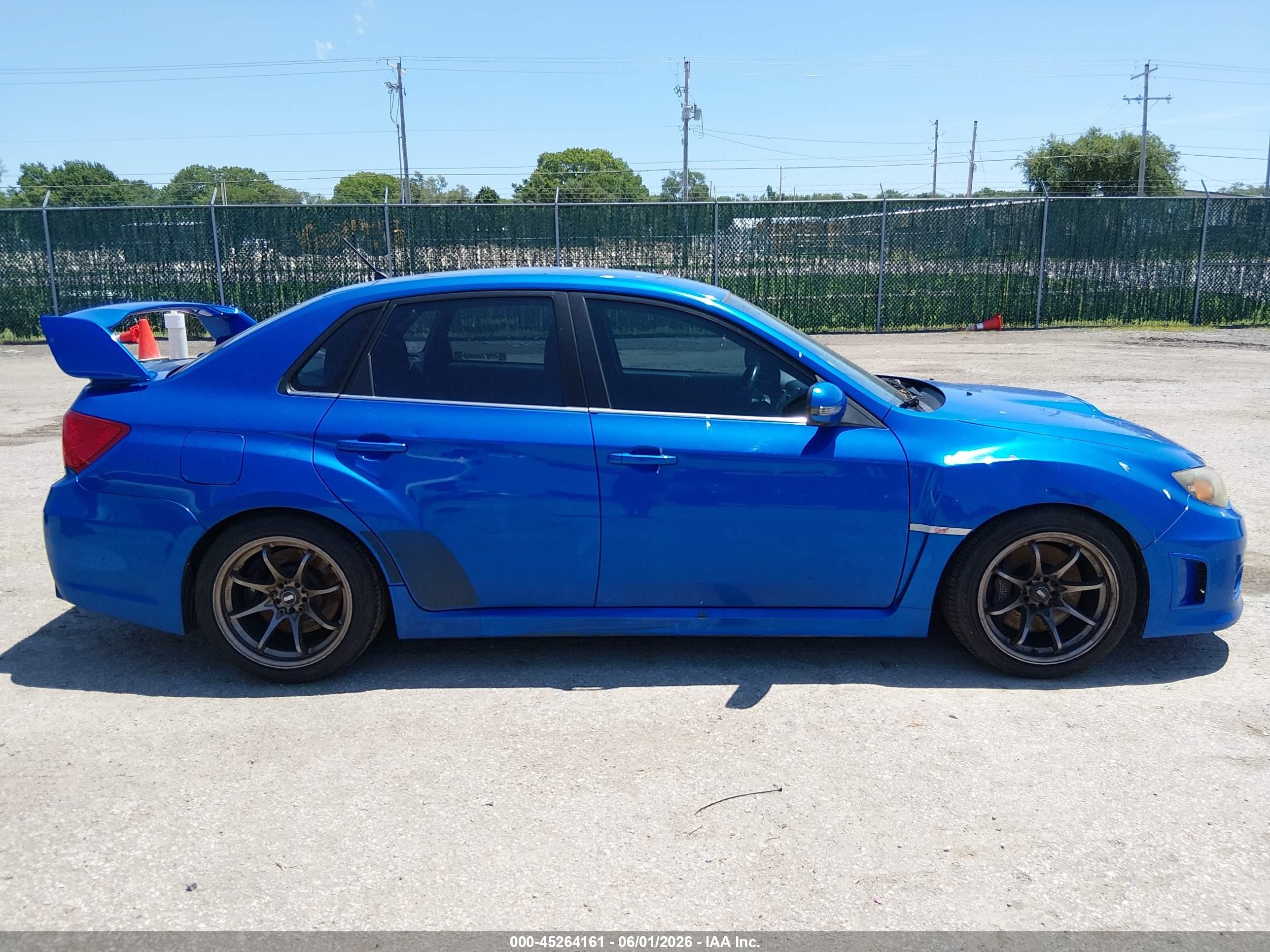 2011 Subaru Impreza Wrx Sti   Blue vin: JF1GV8J68BL518043