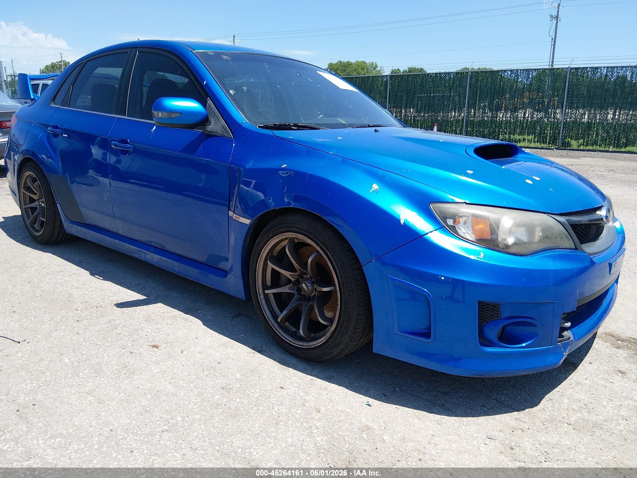 2011 Subaru Impreza Wrx Sti   Blue vin: JF1GV8J68BL518043