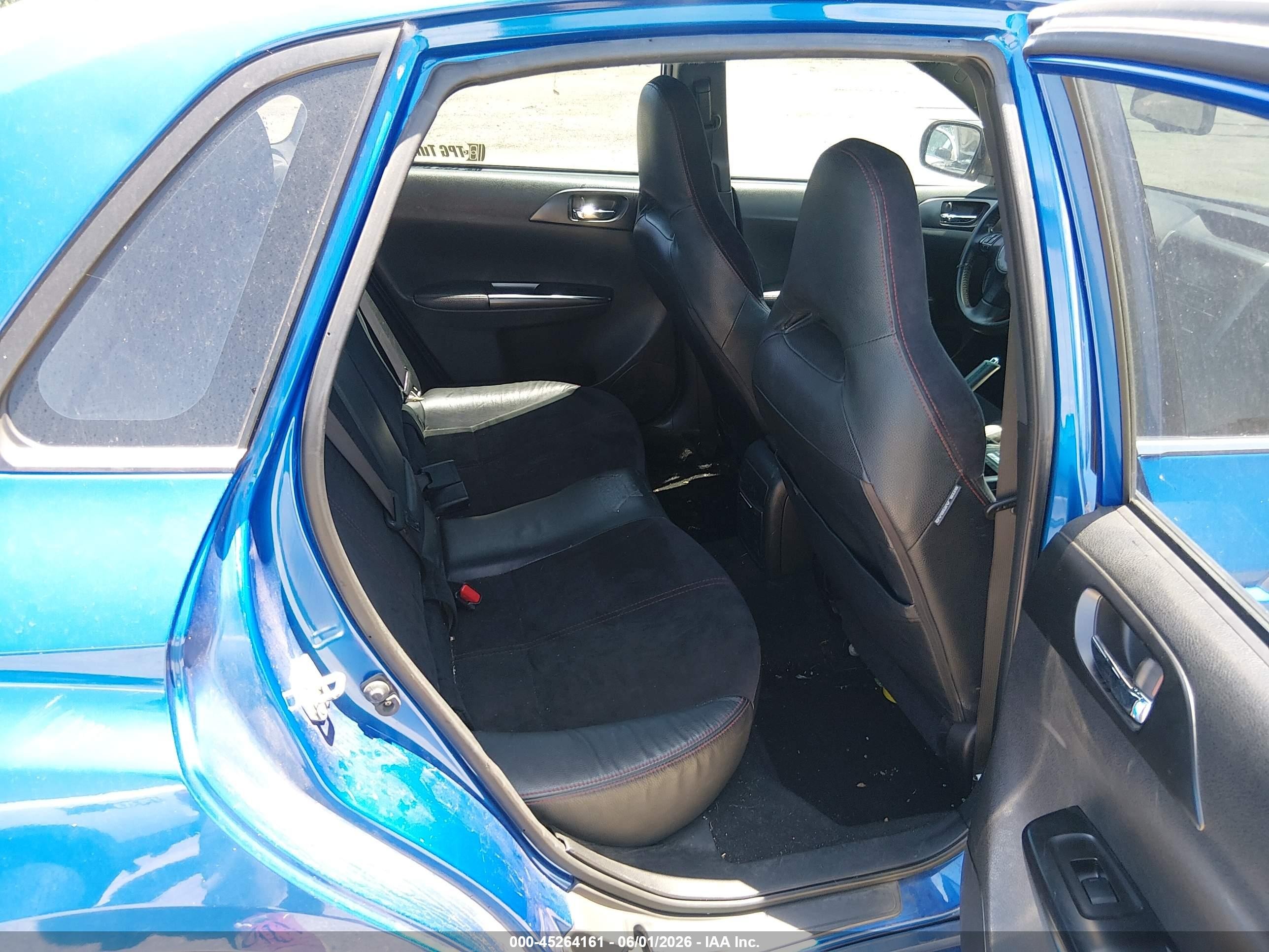 2011 Subaru Impreza Wrx Sti   Blue vin: JF1GV8J68BL518043