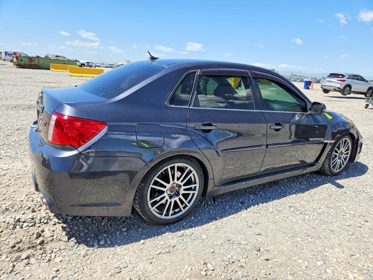 2011 Subaru Impreza Wrx Sti Gray vin: JF1GV8J68BL520407