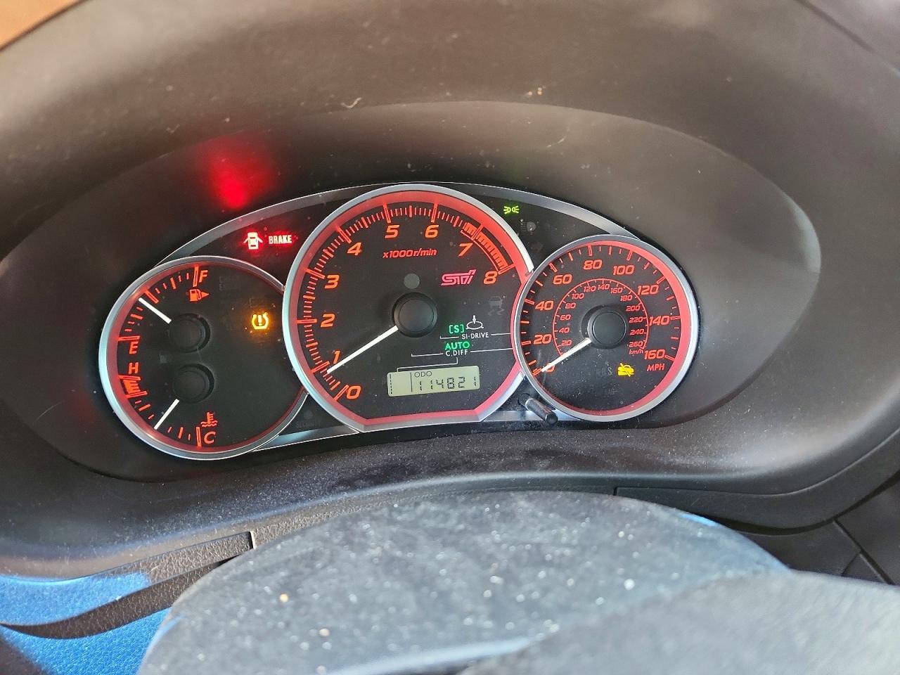 2011 Subaru Impreza Wrx Sti Gray vin: JF1GV8J68BL520407