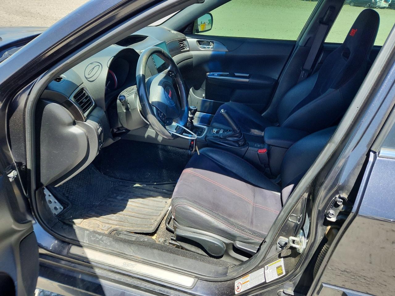 2011 Subaru Impreza Wrx Sti Gray vin: JF1GV8J68BL520407