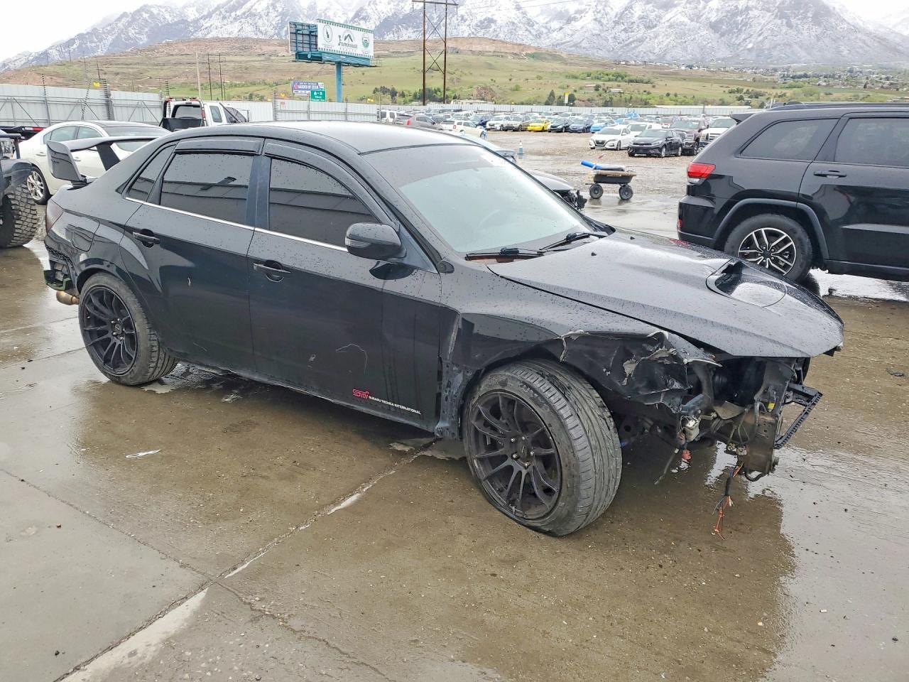2011 Subaru Impreza Wrx Sti Black vin: JF1GV8J68BL522934