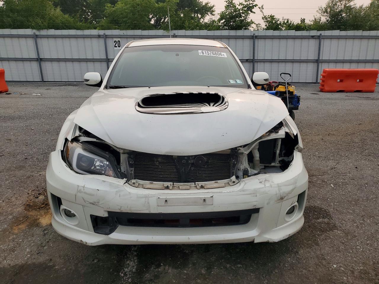 2012 Subaru Impreza Wrx Sti White vin: JF1GV8J68CL013976