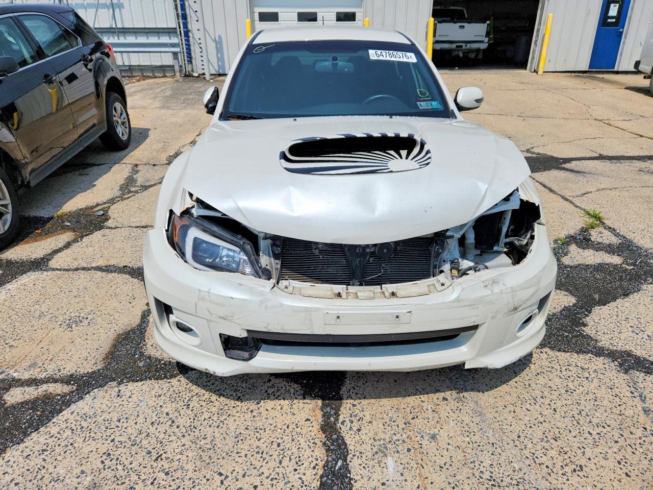 2012 Subaru Impreza Wrx Sti White vin: JF1GV8J68CL013976
