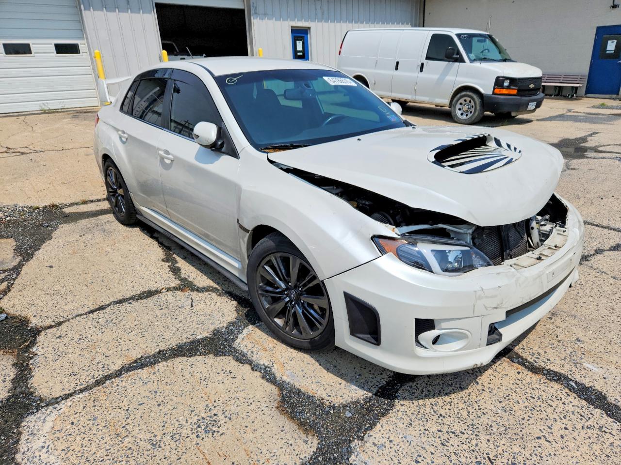 2012 Subaru Impreza Wrx Sti White vin: JF1GV8J68CL013976